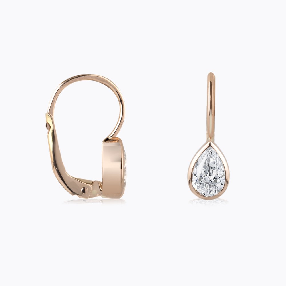 Diamantové náušnice 104 | Zlatnictví Vaněk