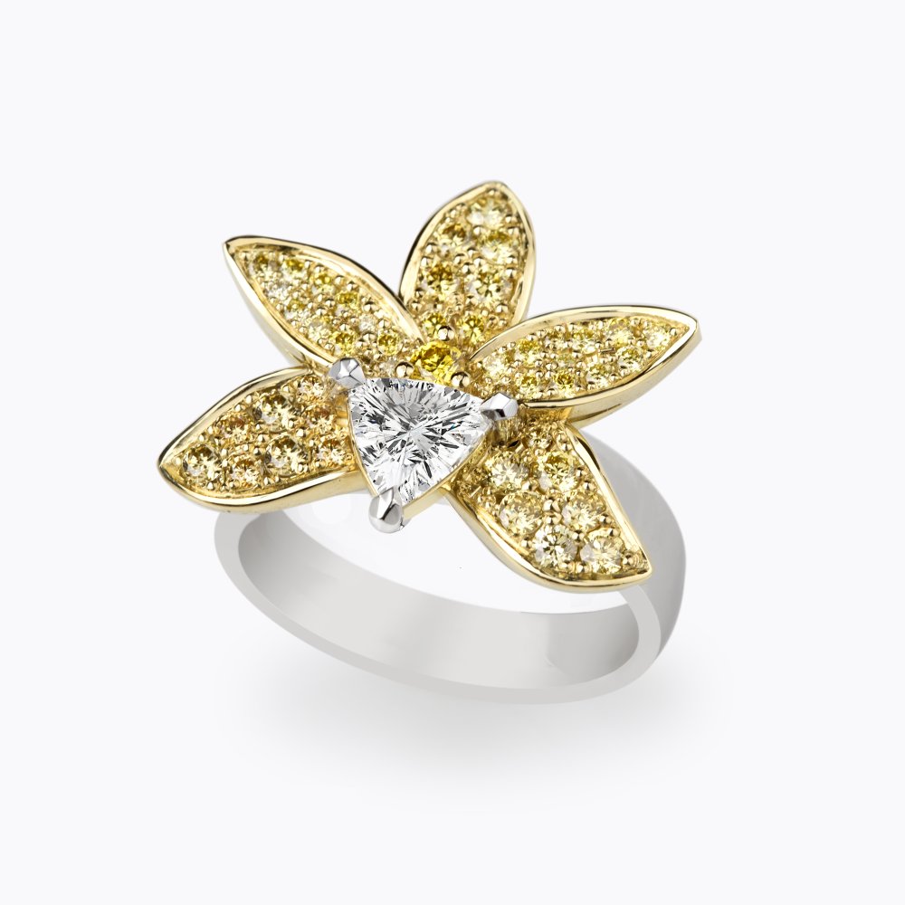 Diamantový prsten 139 | Zlatnictví Vaněk