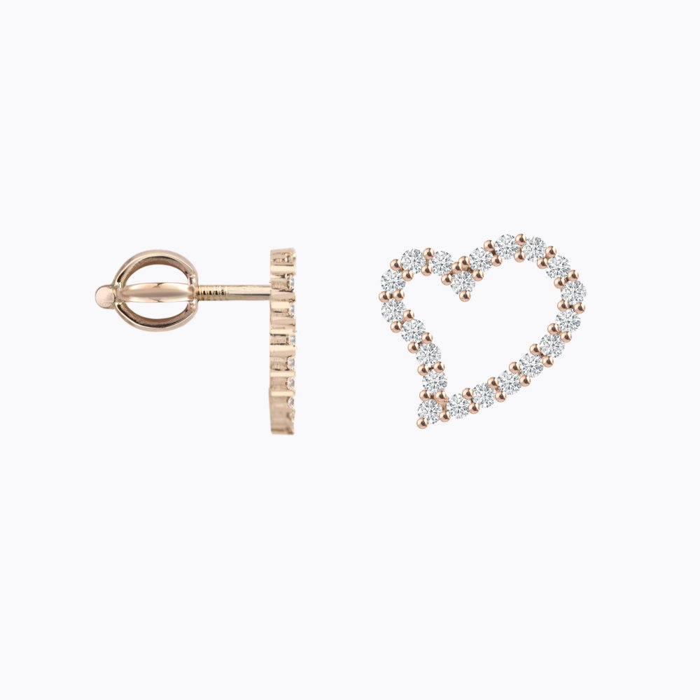 Diamantové náušnice 102 | Zlatnictví Vaněk