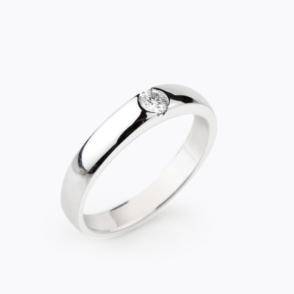 Diamantový prsten 102 | Zlatnictví Vaněk