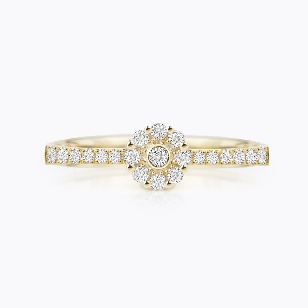 Diamantový prsten 140 | Zlatnictví Vaněk
