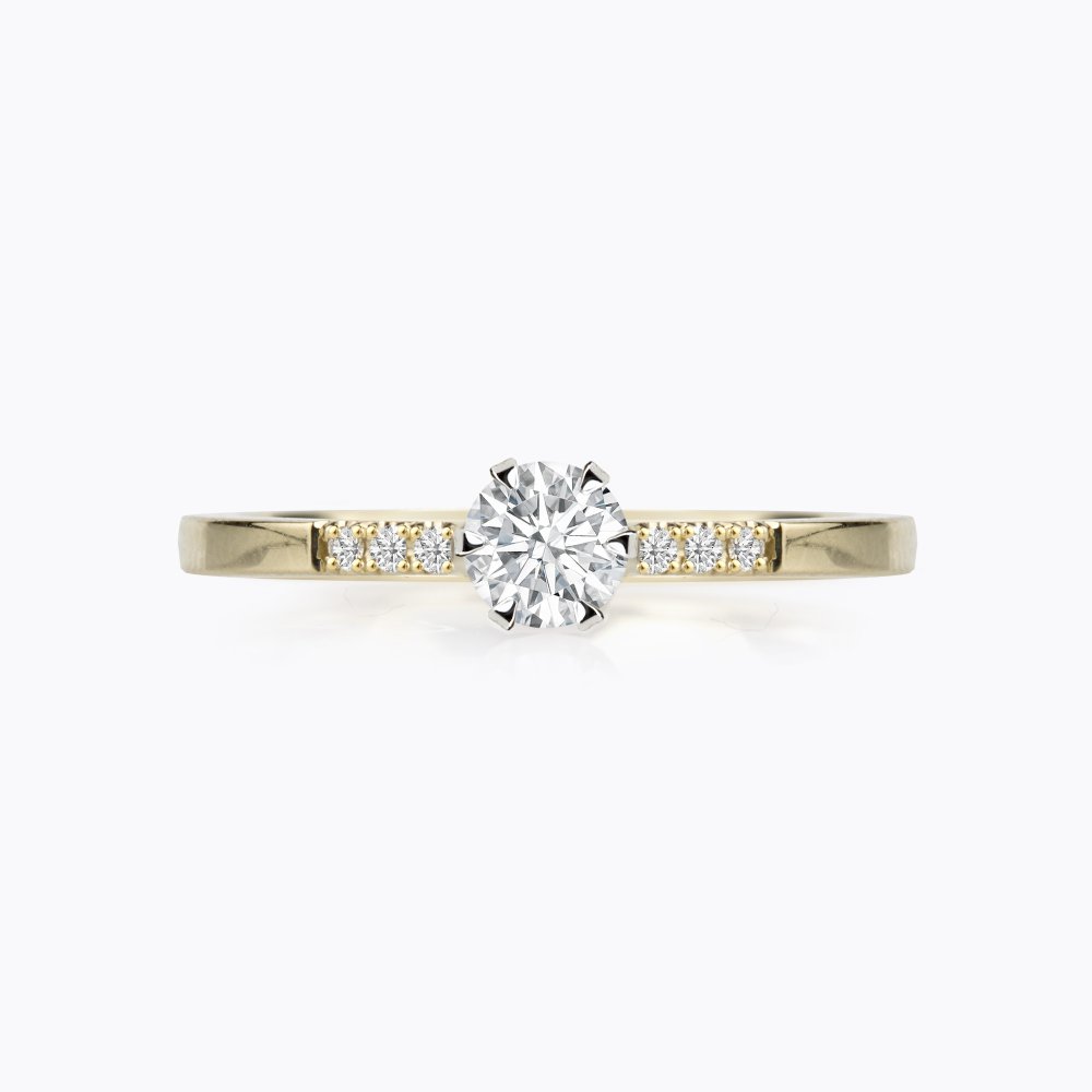 Diamantový prsten 120 | Zlatnictví Vaněk