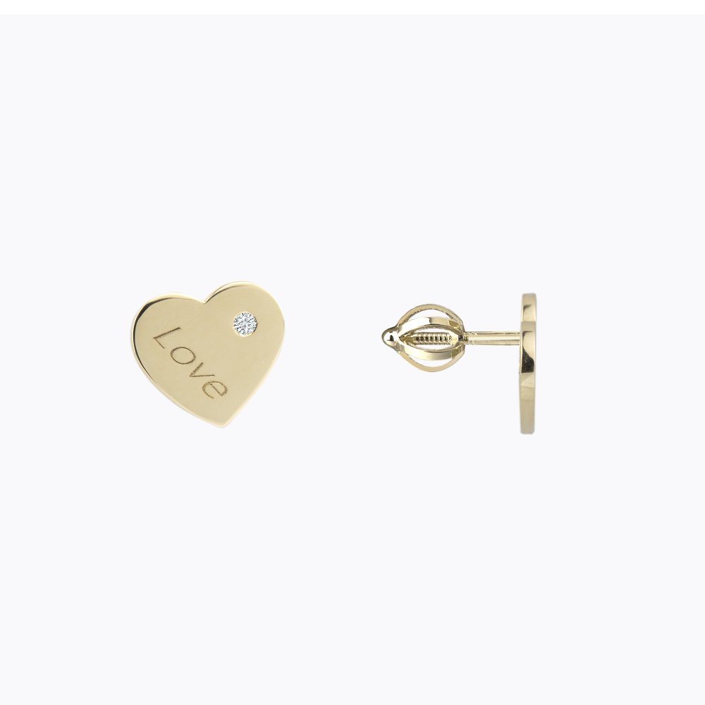 Diamantové náušnice 103 | Zlatnictví Vaněk