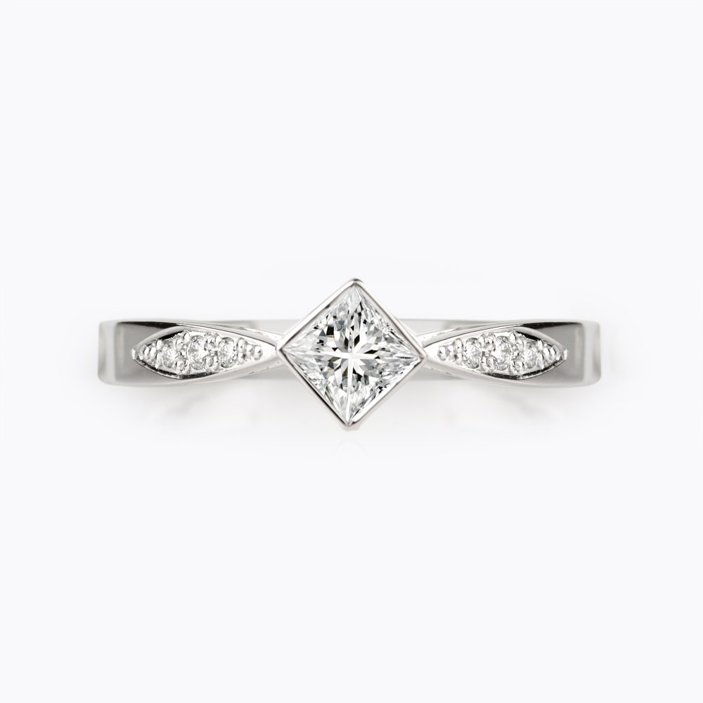 Diamantový prsten 125 | Zlatnictví Vaněk