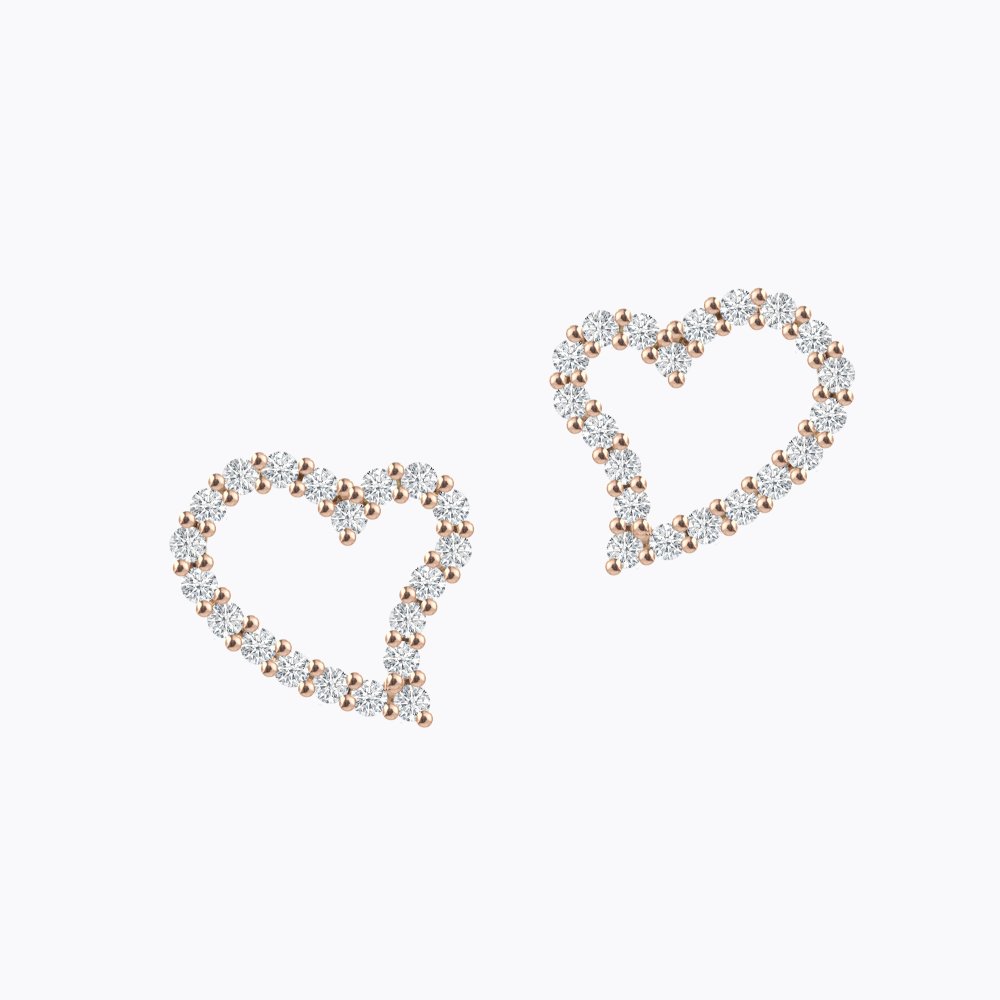 Diamantové náušnice 102 | Zlatnictví Vaněk