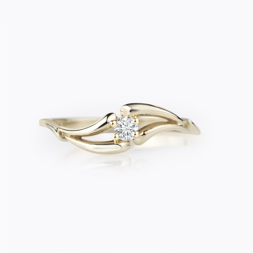 Diamantový prsten 145 | Zlatnictví Vaněk