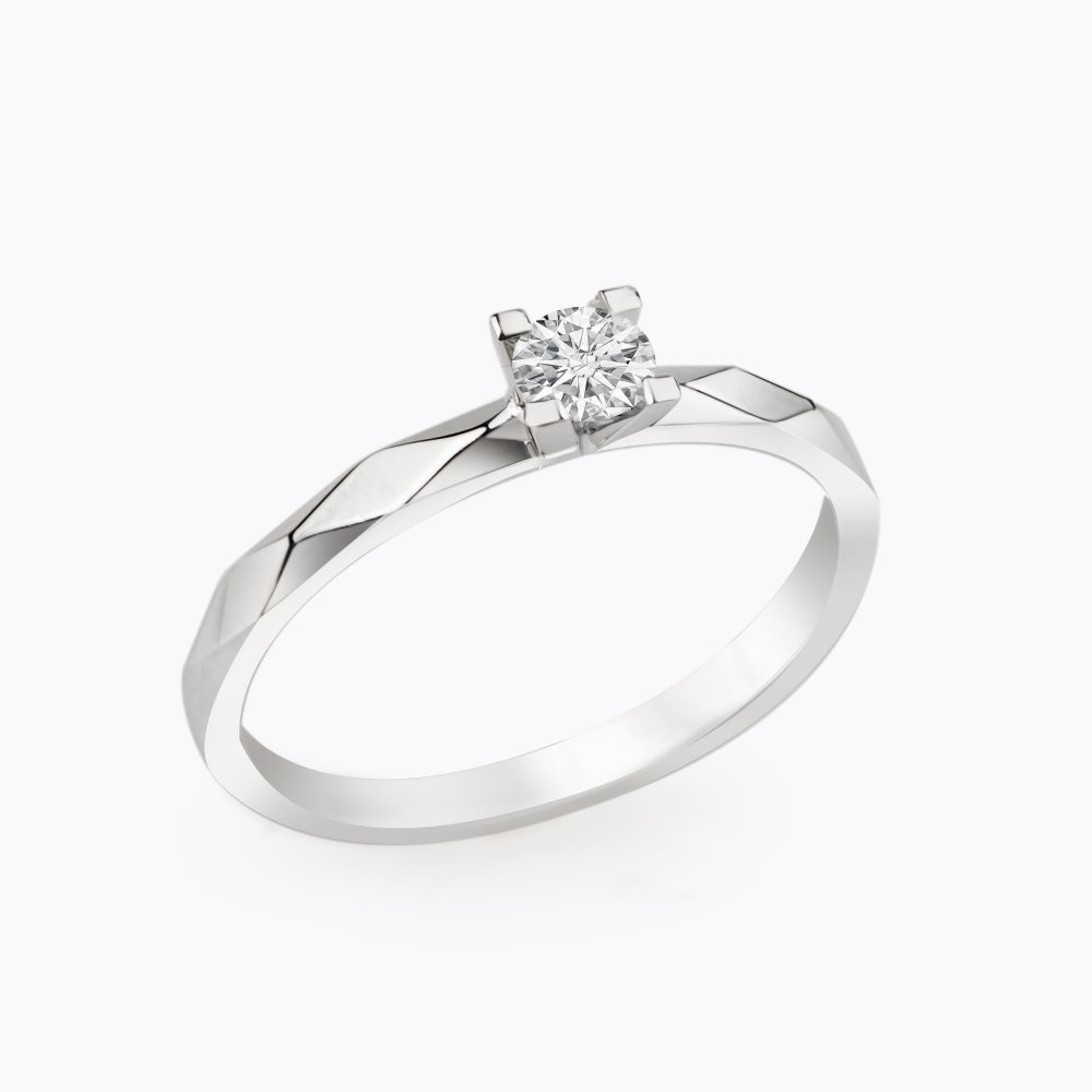 Diamantový prsten 117 | Zlatnictví Vaněk
