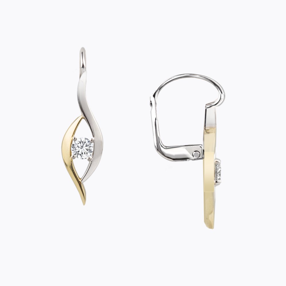 Diamantové náušnice 101 | Zlatnictví Vaněk